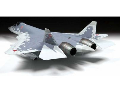 Zvezda Model Kit lietadlo Suchom SU-57 1:48