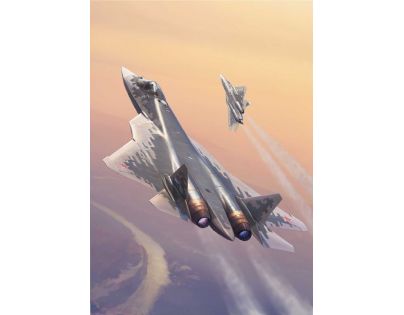 Zvezda Model Kit lietadlo Sukhoi SU-57 1:72