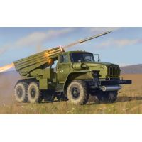 Zvezda Model Kit military BM-21 Grad Rocket Launcher 1:35 2