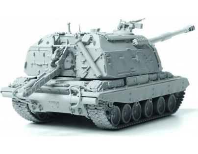 Zvezda Model Kit military MSTA-S Self Propelled Howitzer 1:72
